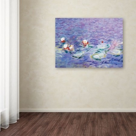 Trademark Fine Art Claude Monet 'Water Lilies II 1840-1926' Canvas Art, 35x47 BL01464-C3547GG